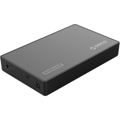 Корпус для HDD/SSD Orico 2.5/3.5, USB 3.0 Type-C черный (ORICO-3588C3-BK)