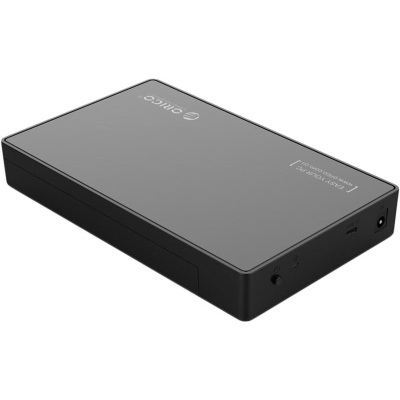 Корпус для HDD/SSD Orico 2.5/3.5, USB 3.0 Type-C черный (ORICO-3588C3-BK)
