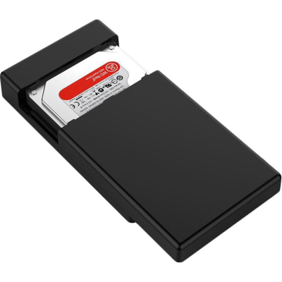 Корпус для HDD/SSD Orico 2.5/3.5, USB 3.0 Type-C черный (ORICO-3588C3-BK)