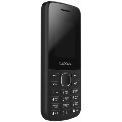 Мобильный телефон teXet TM-117 черный 4G PRO