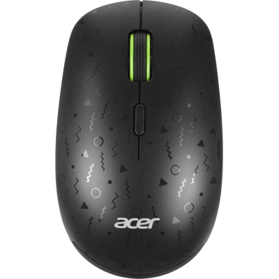 Мышь компьютерная Acer OMR307 черный оптическая (1600dpi) беспроводная USB