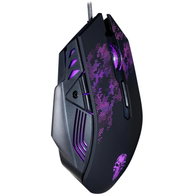 Мышь компьютерная Smartbuy RUSH Mondus проводная, черная (SBM-744G-K) /40