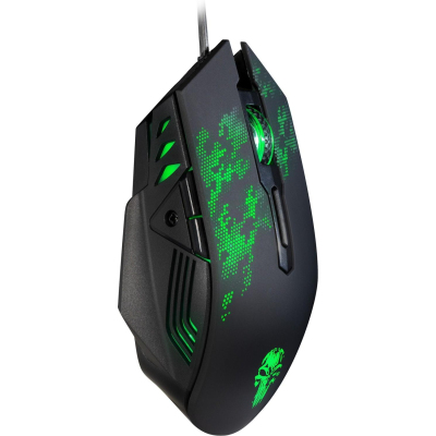 Мышь компьютерная Smartbuy RUSH Mondus проводная, черная (SBM-744G-K) /40