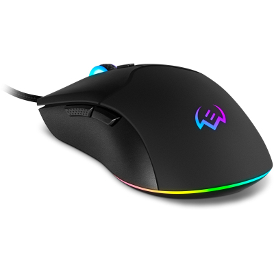 Мышь компьютерная SVEN RX-G840 5+1кл, 200-7200 DPI, RGB (SV-019884)