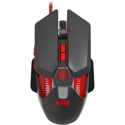 Мышь компьютерная Acer Nitro OMW302 черный оптическая (7200dpi/7but) USB