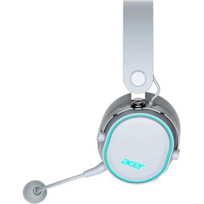 Наушники Acer OHR303 с микрофоном белый BT/Radio/3.5mm (ZL.HDSEE.00A)