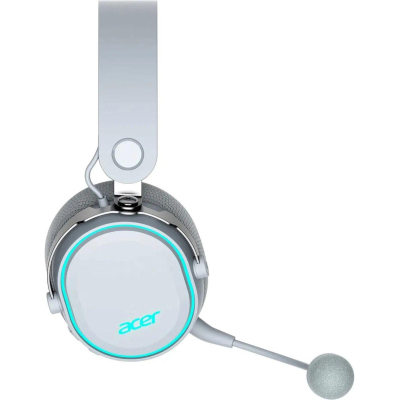 Наушники Acer OHR303 с микрофоном белый BT/Radio/3.5mm (ZL.HDSEE.00A)