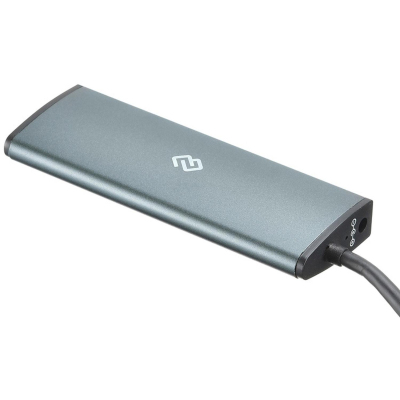 Разветвитель USB Digma (HUB-3U3.0С-UC-G) 4порт. серый