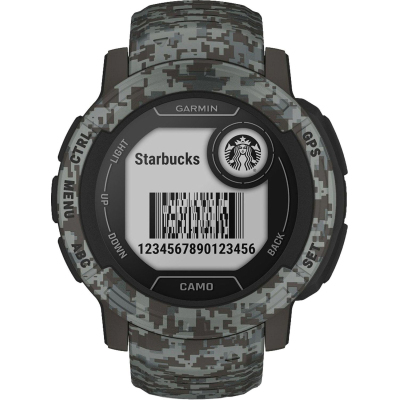 Смарт-часы Garmin INSTINCT 2 CAMO GRAY 010-02626-03