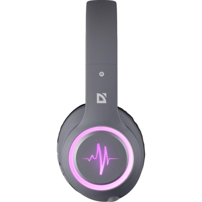 Наушники Defender FreeMotion B571 серый, LED, Bluetooth