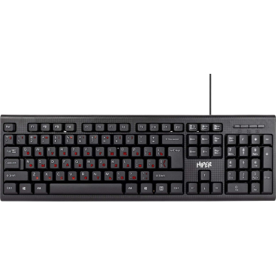 Клавиатура HIPER HOK-171 черн.проводная (HOK-171)