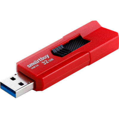 Флеш-память Smartbuy UFD 3.0/3.1 32GB STREAM Red (SB32GBST-R3)