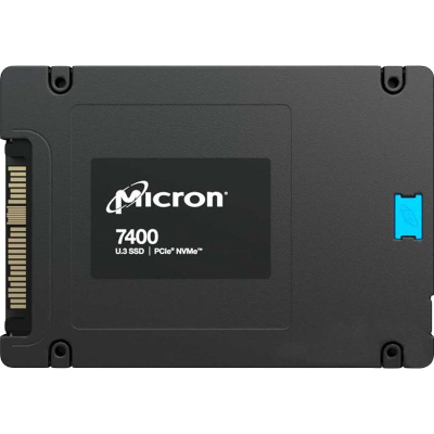 SSD накопитель Micron 7400 PRO, 3840GB, M.2, NVMe, PCIe 4.0 x4