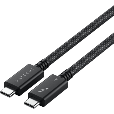 Кабель Satechi Thunderbolt 4 Pro Cable. Длина: 1м. Цвет: черный