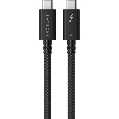 Кабель Satechi Thunderbolt 4 Pro Cable. Длина: 1м. Цвет: черный
