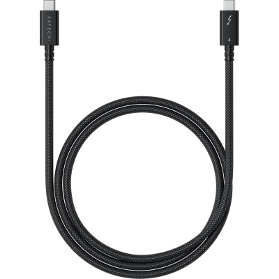Кабель Satechi Thunderbolt 4 Pro Cable. Длина: 1м. Цвет: черный