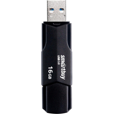Флеш-память Smartbuy UFD 3.0/3.1 16GB CLUE Black (SB16GBCLU-K3)