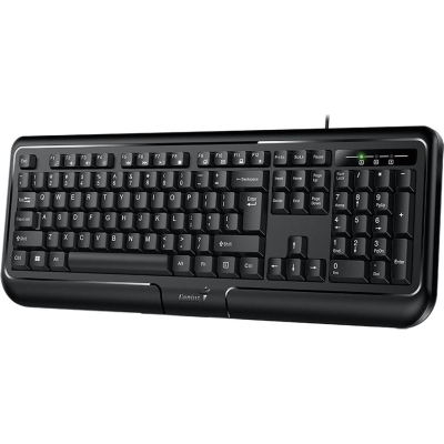 Клавиатура Genius KB-118 II, проводная мультимедийная, черный