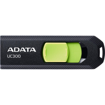 Флеш-память ADATA USB3.2 128GB ACHO-UC300-128G-RBK/GN