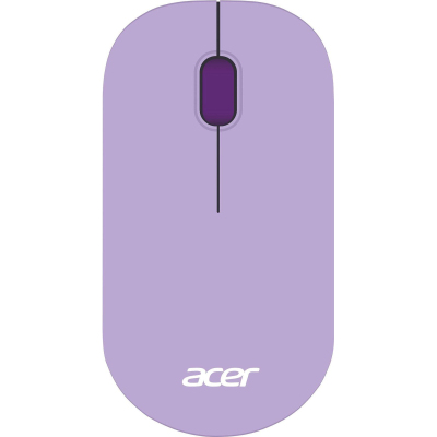 Мышь компьютерная Acer OMR205оптическая/1200dpi/беспроводная/USB/фиолетовый