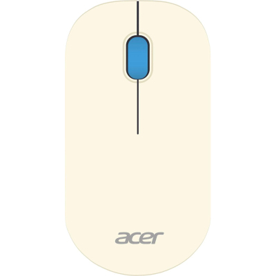 Мышь компьютерная ACER OMR205/1200dpi/беспроводная/USB/белый/голубой