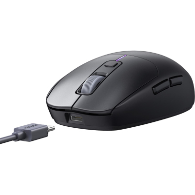 Мышь компьютерная UGREEN MU103 (90539), беспров,игр,USB Wired&2.4,черный