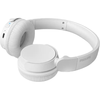 Наушники Philips TAH4209WT/00, Bluetooth, накладные, белый