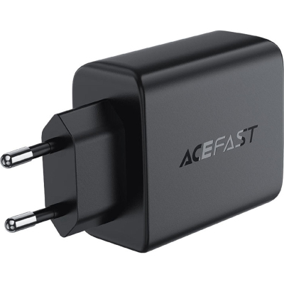 Зарядное устройство ACEFAST A61 PD45W GaN (2xUSB-C+2xUSB-A),сетевое,черный