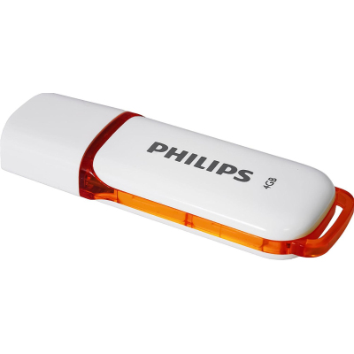 Флеш-память PHILIPS SNOW2.0 4GB, USB 2.0