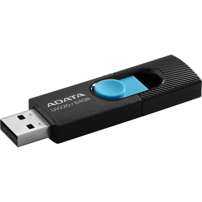 Флеш-память ADATA 64GB AUV220-64G-RBKBL BLACK