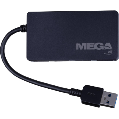 Разветвитель USB ProMega Jet HS005 USB 3.0x4/черный