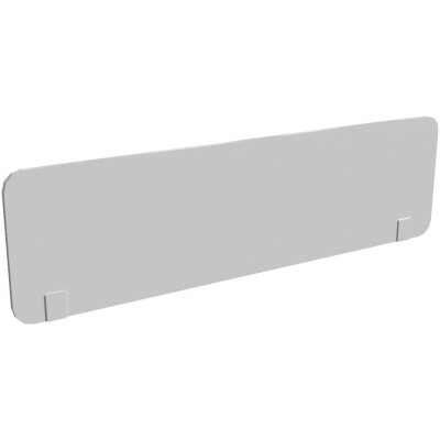 Экран MO_STEEL 140 ЛДСП с креплением 11814 белый/антрацит Ш1400