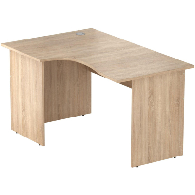 Стол эргономичный Easy One LT 22/16 левый (1400x900x740 мм) Дуб Сонома П/Н