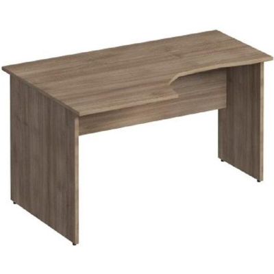 Стол эргономичный ST_Комфорт Левый дуб шамони темный К.132 ШТ