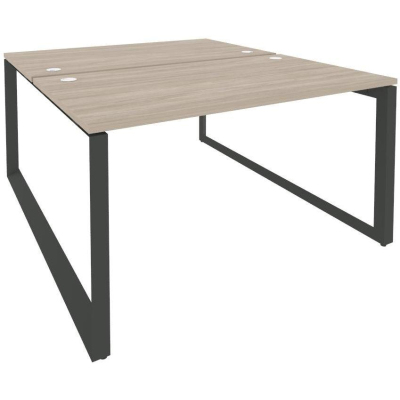 Рабочая станция ONIX-О двойная О м/к O.MO-D.RS-2.3.8 аттик дуб/антрацит