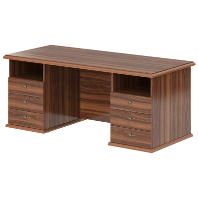 Стол SL_Raut две тумбы RSDT188 орех даллас 1800