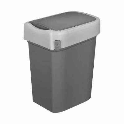 Контейнер  для мусора , 10 л SMART BIN , серый