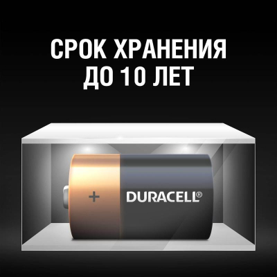 Батарейки Duracell Basic C (2 штуки в упаковке)