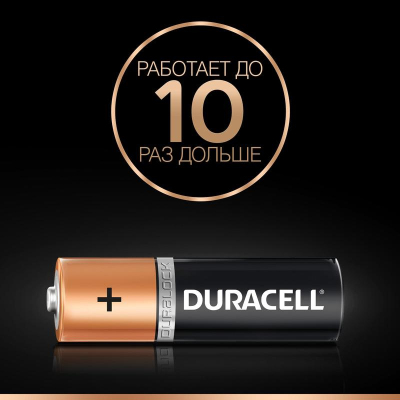 Батарейки Duracell Basic пальчиковые АА LR6 (18 штук в упаковке)