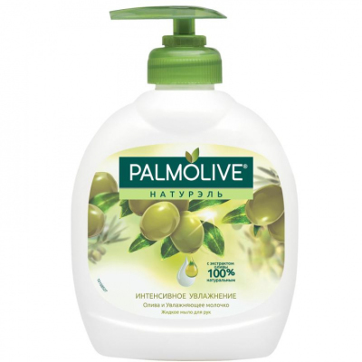 Мыло жидкое Palmolive Интенсивное увлажнение Олива и Увлажняющее молочко 300 мл