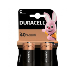 Батарейки Duracell Basic C (2 штуки в упаковке)